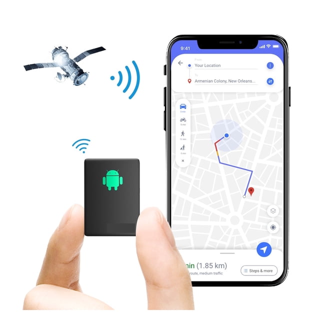 Mini GPS Tracker Anti-Theft Real Time Tracking Anti-Lost GPS Locator Tracking Device For Bags Kids Satchels Important Documents