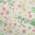 thumbnail image 1 of oneOone Velvet Green Fabric Florals Craft Projects Decor Fabric Printed By The Yard 58 Inch Wide, 1 of 4