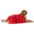 thumbnail image 1 of DII Bone Dry Microfiber Dog Bath Towel with Embroidered Paw Print - 44x27.5" - Red, 1 of 8