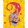 thumbnail image 1 of Happy 2nd Birthday Age 2 Flag Garden Size, 1 of 1