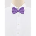 thumbnail image 2 of INSPIRE CHIC Men's Polka Dots Pre-Tied Bow Ties Bowties Wedding Party Bowties Purple One Size, 2 of 5