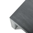 thumbnail image 6 of Noble House Maiya Farmhouse Acacia Wood Dining Bench, Black, 6 of 10