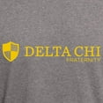 thumbnail image 3 of CafePress - Delta Chi Logo Yellow T Shirt - Men's Fitted T-Shirt, 3 of 4