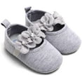 thumbnail image 4 of Infant Baby Girl Shoes Baby Mary Jane Flats Princess Wedding Dress Shoes Crib Shoe for Newborns,Infants,Babies, 4 of 7