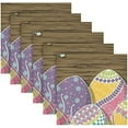 thumbnail image 6 of Dreamtimes Easter Eggs Cloth Napkins Set of 1, Oversized Washable Reusable Polyester Dinner Table Napkins for Family, Restaurant, Party Decor, 20 x 20 Inch, 6 of 7