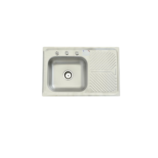 Fregadero Cocina Empotrar 1 Tina 80x52x14 M102 Der EB Tecnica linea Mark