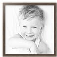thumbnail image 2 of ArtToFrames 20" x 20" Oak Picture Frame, 20x20 inch Brown Wood Poster Frame (WOM-4742), 4 Pack, 2 of 7