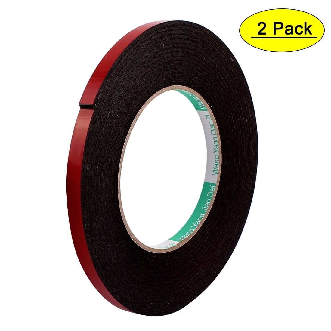 3pcs Auto Truck Car Acrylic Foam Double Sided Attachment Tape Adhesive 12-60mm 