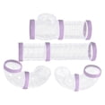 thumbnail image 5 of 8 Pieces Hamster Tubes Set Connected Tunnels External Pipes for Cage Accessories, 5 of 10