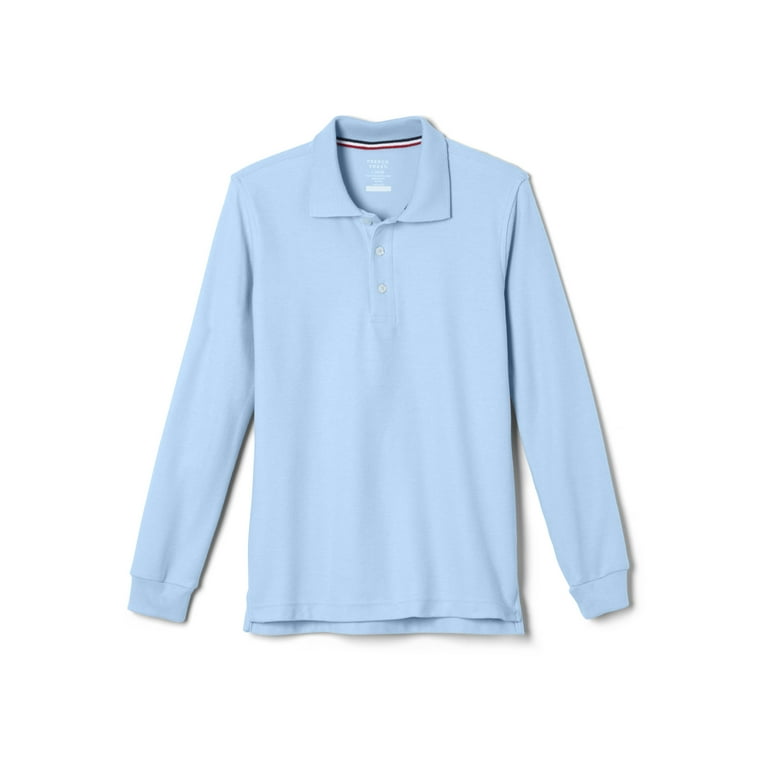 French Toast Boys' Long Sleeve Pique Polo Shirt photo 1
