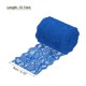 thumbnail image 2 of Cinta de encaje de patrón floral Uxcell para costura, manualidades, envoltura de regalos, ramos, azul oscuro, 2 of 6