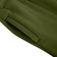 thumbnail image 6 of Dezsed Mens Jogger Sport Pants Casual Zipper Gym Workout Sweatpants Elastic Waist Loose Tracksuit Pants with Pockets Drawstring Green S Clearance Sale, 6 of 6