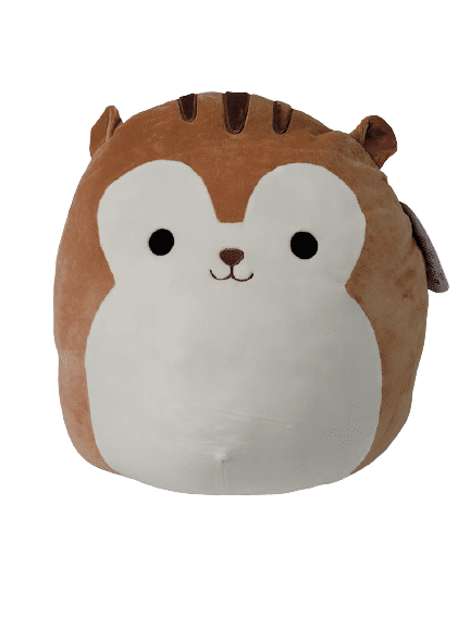 Kellytoy Squishmallow 8” Sawyer the Brown Squirrel Super Soft Plush Pillow  8" 