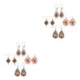 thumbnail image 1 of QualitChoice 4pair Vintage Drop Earrings Every Occasion Suitable Occasions Boho Earrings 2Set, 1 of 6