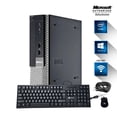 thumbnail image 3 of Dell Optiplex 9010 USFF Computer Intel Core i5 3470 16GB RAM NEW 480GB SSD Windows 10 Home Free New Keyboard, Mouse, PowerCord, WiFi Refurbished, 3 of 3