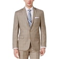 thumbnail image 1 of Ryan Seacrest Mens Plaid Two Button Blazer Jacket, Beige, 36 Regular, 1 of 1