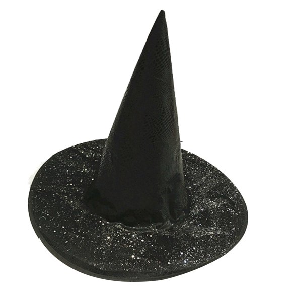 Halloween Witch Hat Cosplay Decorative Witch Headwear Costume Hat for Adult Kid