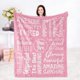 thumbnail image 1 of LHSHID Get Well Soon Gifts for Women Inspirational Gifts for Women Couragement Compassion Purple Throw Blanket Warm Hugs Gifts for Women Friend Mom Wife Daughter Sister Colleague 60x80in, 1 of 5