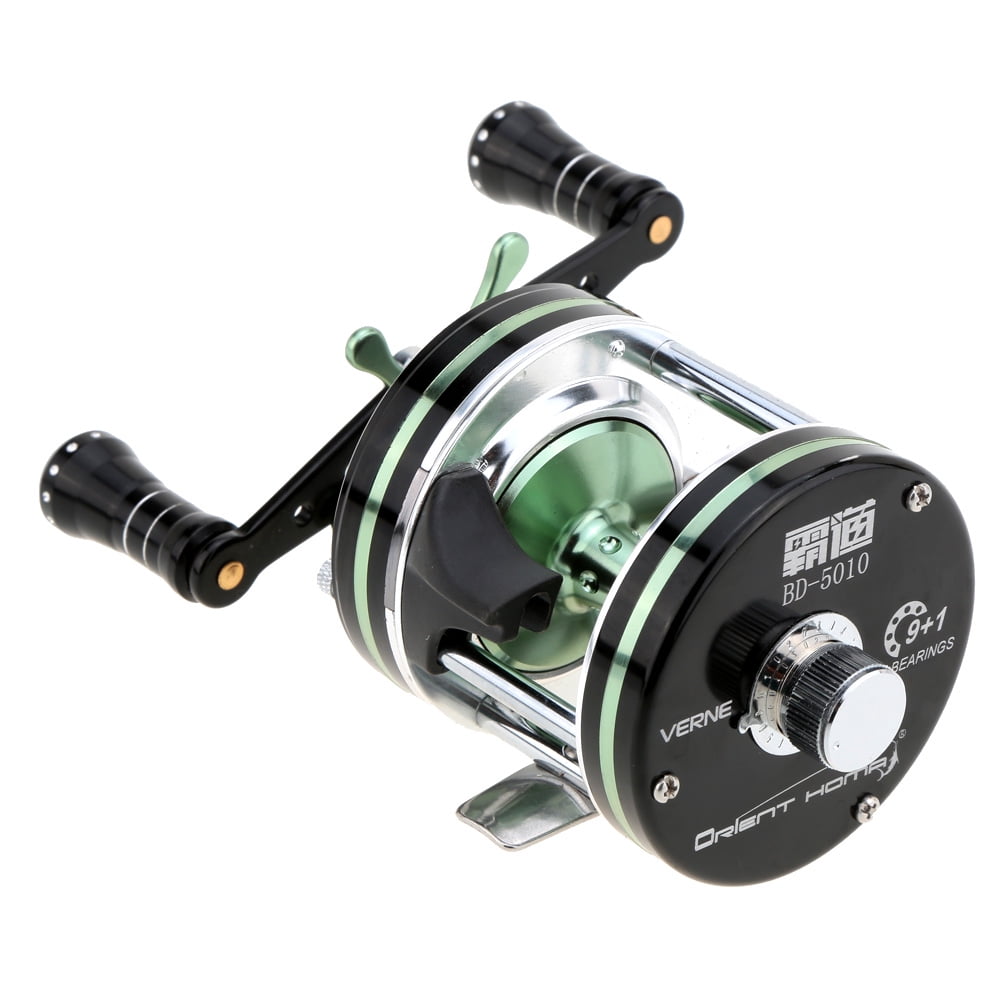 5.21 9+1BB Full Metal Right/Left Hand Drum Baitcasting Fishing Reel
