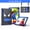 Black Blue, variant on TECH CIRCLE for Samsung Galaxy Tab S9, S8, S7 (11") 3-Layer Rugged Shockproof Case with Shoulder Strap, Built-in Kickstand, S Pen Holder, Cute Spider Heavy Duty Tablet Cover, Red Blue