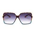 thumbnail image 3 of Higody-gafas De Sol De gran tamaño para Mujer, lentes De Sol De plástico con gradiente, De diseñador De marca, UV400, 3 of 5