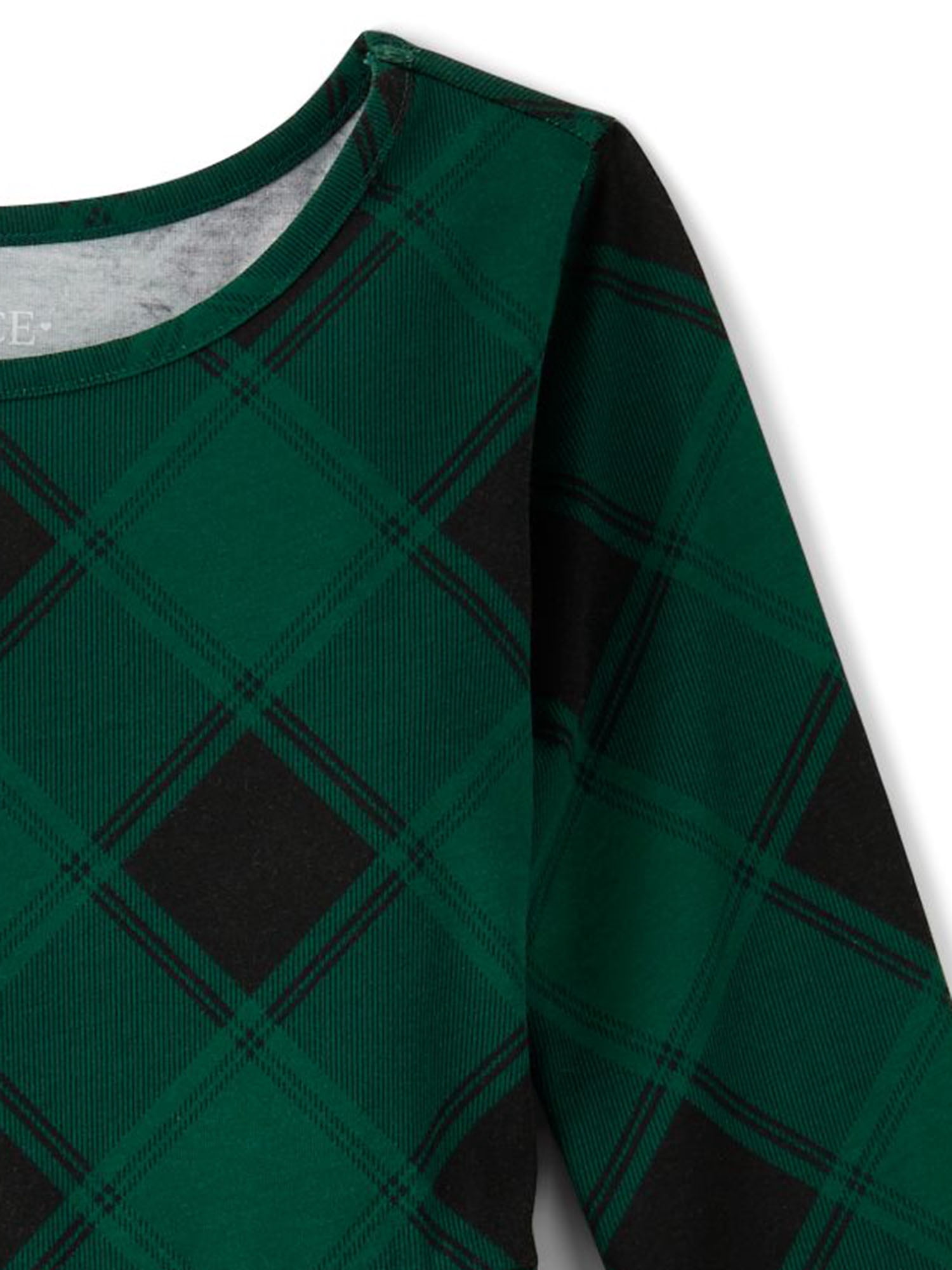 The Children's Place Girls Long Sleeve Holiday Plaid Dress, Sizes XS-XXL