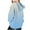 Blue, variant on biudgviw Oversized Sweatshirt for Gilrs Boys Fall Loose V Neck Hoodies Long Sleeve Sweaters Pullover Fashion Clothes with Pockets