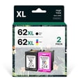 thumbnail image 1 of Cartucho de tinta BKBKC 62XL de repuesto para HP Envy 5540 5549, 1 of 7