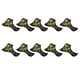 thumbnail image 2 of 10 Uds golpeador de guitarra acústica adhesivo antiarañazos láser colibrí para guitarras de 40 41 pulgadas dorado, 2 of 12