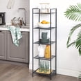 thumbnail image 4 of Estante SONGMICS UBSC35BK de 5 niveles, ajustable, 30 x 38 x 128 cm, 4 of 9