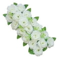 thumbnail image 1 of Chemin de Table Panneau de Fleurs Roses Décorations de Bouquet pour Mariage Blanc, 1 of 7
