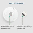 thumbnail image 3 of (6 Pcs) Led Sensor Lights Motion Sensor Lights Closet Lights Battery Operated (not Included) Led Lights For Stairs Closet Closet Easy Installation (wh, 3 of 4