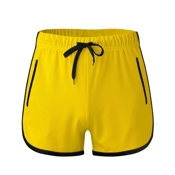 Pantalones deportivos para hombres Pantalones de tres puntos Pantalones cortos deportivos Pantalones de secado rápido Pompotops oipoqjl40568