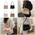 thumbnail image 2 of Stylish Bowknot Decorated Shoulder Bag Casual Handbag Large Capacity Top Handle Bags For Travel And Work, 2 of 20