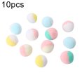 thumbnail image 2 of Windfall 10Pcs Cute Funny Cat Toys Stretch Plush Ball 1.8in Cat Toy Ball Creative Colorful Interactive Cat Pom Pom Cat Chew Toy Dropshipping, 2 of 7