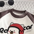 thumbnail image 6 of zuwimk Boys' Long Sleeve Graphic T-Shirt, Lightweight & Breathable, Outdoor Collection(5-6 Years,Brown), 6 of 6