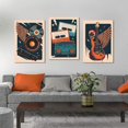 thumbnail image 3 of Hieng Vinyl Record Wall Decor Music Wall Art Cassette Tape Painting Canvas Print Music Poster Art for Living Room Bedroom（Only canvas）, 3 of 6
