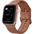 thumbnail image 1 of Correa deportiva compatible con correas de Apple Watch de 49 mm, 45 mm, 44 mm, 42 mm, 41 mm, 40 mm, 38 mm, correa de repuesto de silicona suave con cierre clásico para iWatch Series 9 Ultra SE 8 7 6 5, 1 of 4