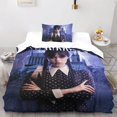 thumbnail image 2 of Wednesday Addams Duvet Cover - Microfiber Bedding Set with Zipper, Wednesday Addams Duvet Cover with Pillowcase Single, 2 of 5