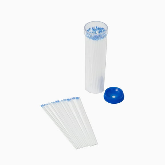 Capillary Tube Glass 100 per vial, 102mm length x 1mm ID, x 2mm OD. Open on both ends.