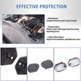 thumbnail image 4 of TINKI Front Strut Tower Cover Compatible with Chevrolet Corvette C8 Stingray 2020-2023, ABS Engine Bay Front Shock Absorbing Tower Protection Panel Cover Trim Accessories, 2PCS, 4 of 12