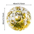 thumbnail image 3 of WEIOUKC Inflatable Beach Balls Bulk, 16" Glitter Pool Toys Balls for Summer Beach Pool Party, Swimming Pool Game Water Beach Toys Party Favor Summer Luau Decoration Essential Blow Up Beach Ball, 3 of 5