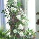 thumbnail image 4 of Simulación de Enredaderas de Rosas Que Cuelgan Alrededor de La Ventana, Decoración Del Hogar, Refugio Decorativo, Ratán Muxiang, 4 of 6