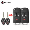 thumbnail image 2 of KEYYOU Modified Car Key For Mitsubishi Lancer Outlander Endeavor Galant MIT11R Blade Remote Key Shell Case 2+1/3+1 Buttons, 2 of 7