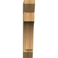 thumbnail image 2 of Ekena Millwork 6"W x 30"D x 34"H Westlake Slat Rough Sawn Bracket, Western Red Cedar, 2 of 4