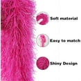 thumbnail image 4 of 5 Pcs Artificial Feather Boas,Bexikou 5ft Long Fluffy Feather Boas, Wedding Party Decor Costume Accessory, 4 of 4