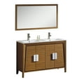 thumbnail image 4 of Fine Fixtures Imperial Collection 48" Double Bathroom Vanity Cabinet Set, Wheat, 4 of 8
