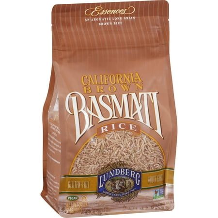 Lundberg Family Farms California Brown Basmati Rice, 32 oz (Pack of