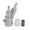 E, variant on Sandblaster Feed Blast Air Siphon Sand Blasting Abrasive Tool With 4Pcs Ceramic Nozzles Tips Kit Power Tools Paint Sprayer E Fangkenuo