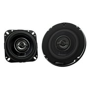 KENWOOD KFC-1098RS 4-In. 240-Watt-Max-Power 2-Way Full-Range Car Speakers, Black, 2 Pack, KFC-1098RS